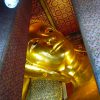 タイ観光の定番、ワット ポーの金色に輝く寝ている大仏様を見に行こう!!!　