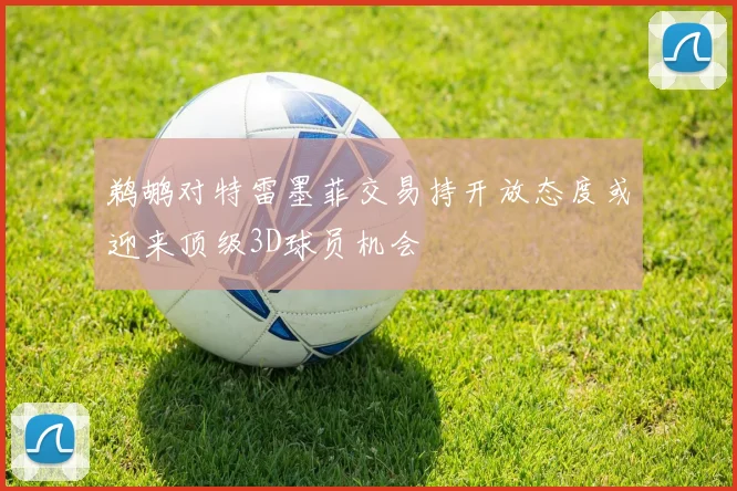 鹈鹕对特雷墨菲交易持开放态度或迎来顶级3D球员机会